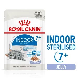 Indoor Sterilised 7+ In Jelly  85G