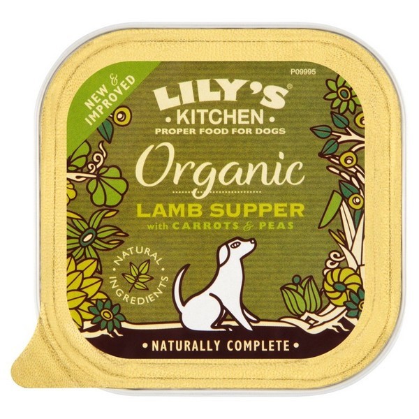 Lilys Organic Lamb Supper & Pea 150G