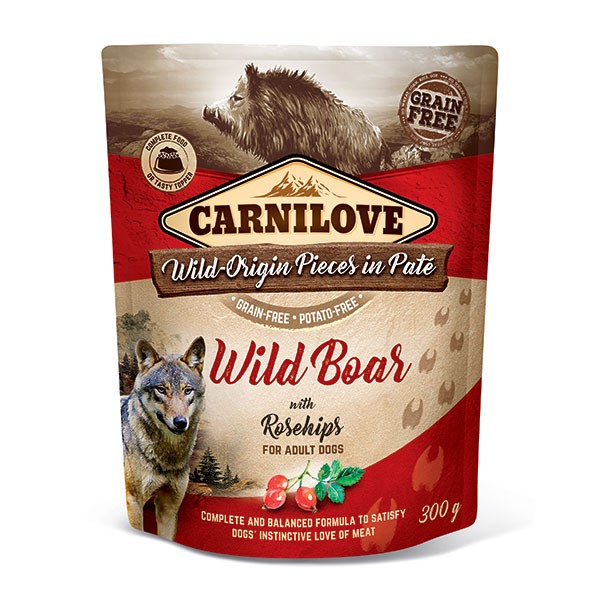 Carnilove Wild Boar With Rosehips