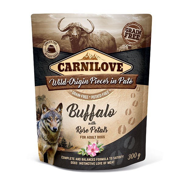 Carnilove Buffalo With Rose Petals
