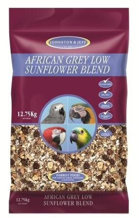 Johnston & Jeff Afican Grey Sunflower 12.75Kg (Lowsun)