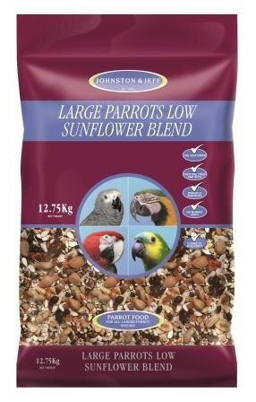 Johnston & Jeff Large Parrot Sunflower 12.75Kg