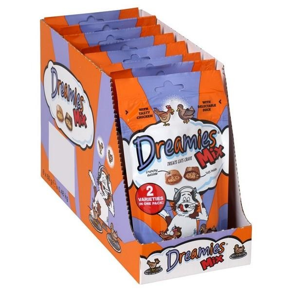 Dreamies Mix Chicken And Duck 60G