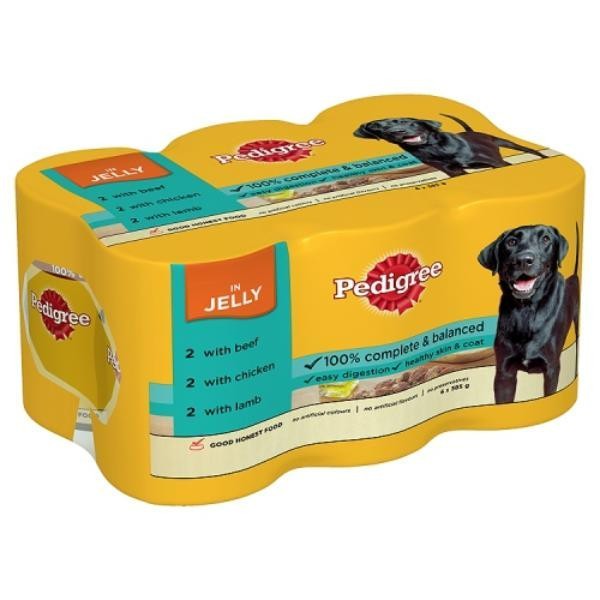 Pedigree Mixed Selection Jelly 6X385G