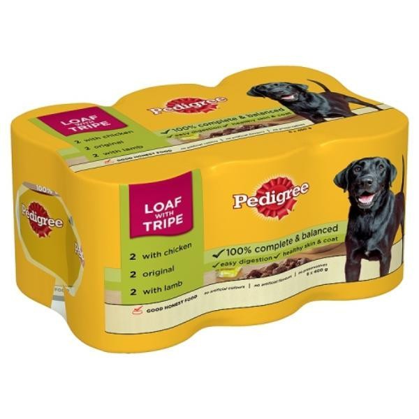 Pedigree Mixed Selection Loaf 6X400G