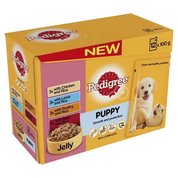 Pedigree Puppy Pches Mixed Jelly