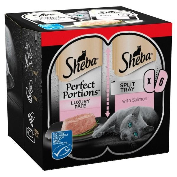Sheba Perfect Portions Salmon In Loaf