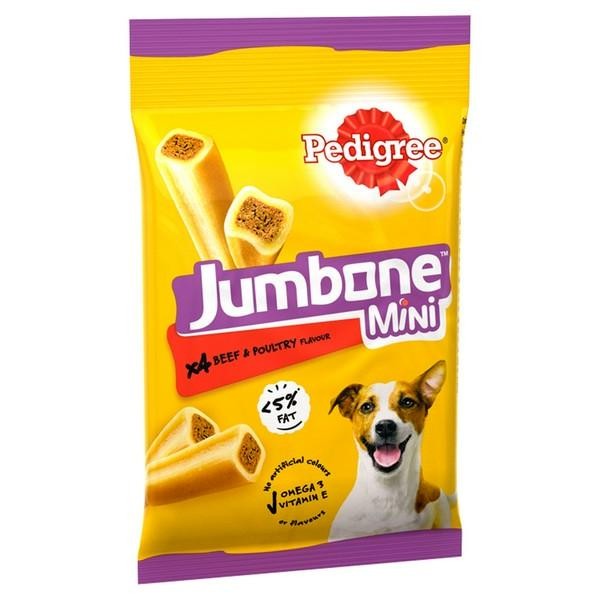 Ped Jumbone Small Beef & Poultry 4 Chews