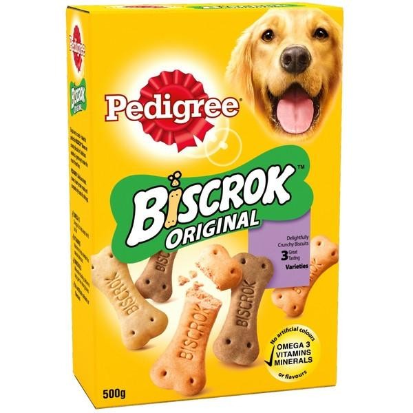Pedigree Biscrok Biscuits Multi Mix 500G