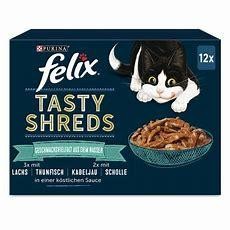 Felix Tasty Shreds Ocean Selection (12X80G)