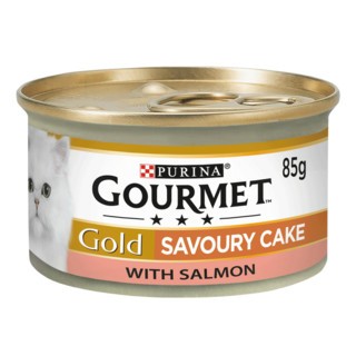 Gourmet Gold Savoury Cake Salmon 85G