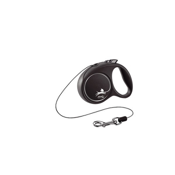 Flexi Black Design X-Small Cord 3M Black