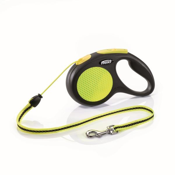 Flexi Reflect Medium Blk & Neon Cord 5M