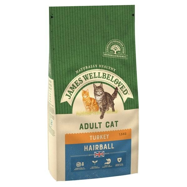 Jwb Adult Cat Hairball Turkey & Rice
