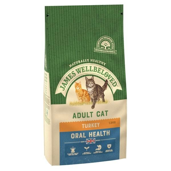Jwb Adult Cat Oralcare Turkey & Rice