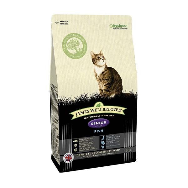 Jwb Adult Cat Senior Fish & Rice