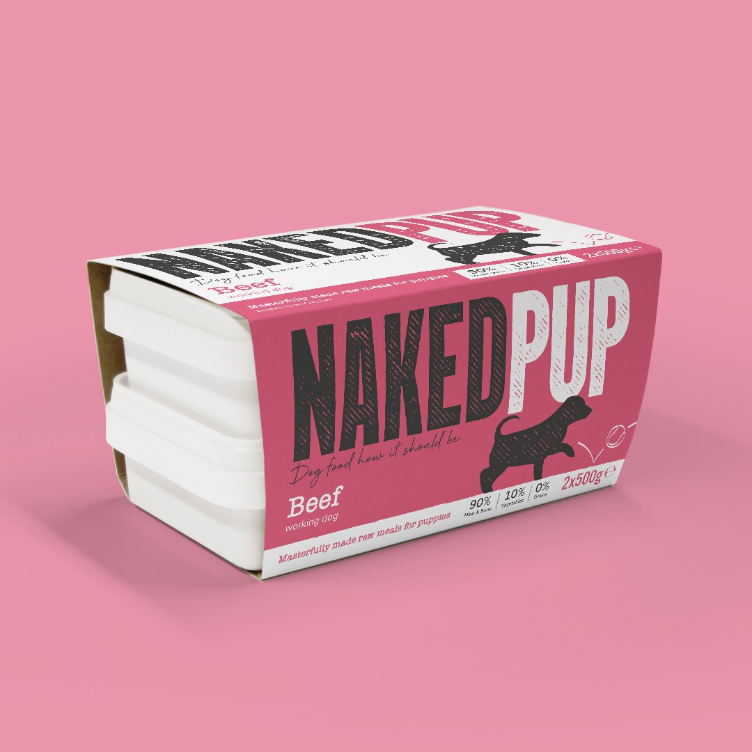 Naked Pup Beef 500G