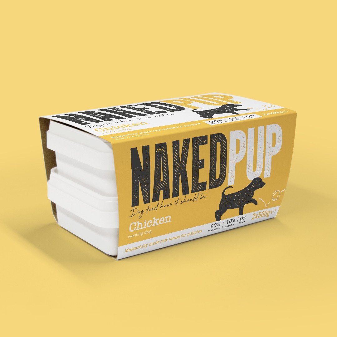 Naked Pup Chicken 2X500G