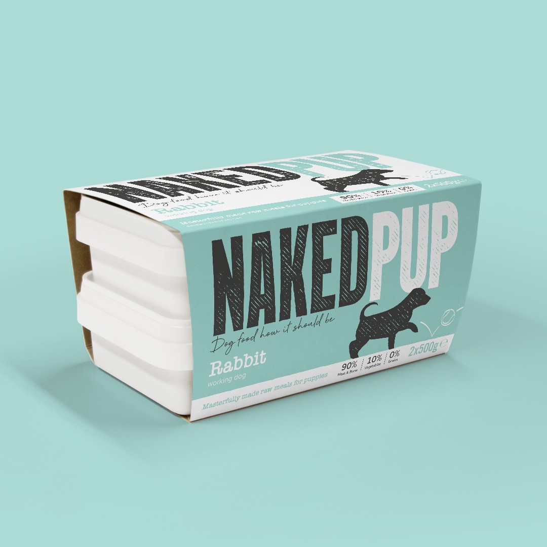 Naked Pup Rabbit 2X500G