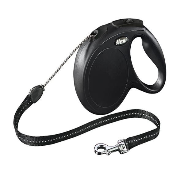 Flexi New Classic Medium Cord 8M Black