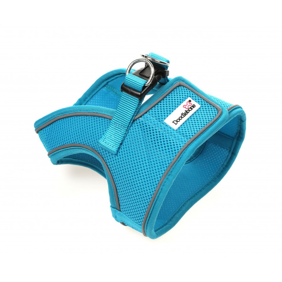 Doodlebone Originals Snappy Harness Aqua