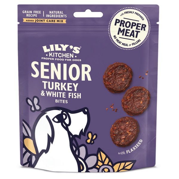 Lily'S Dog Turkey & Whitefish Senior Treats