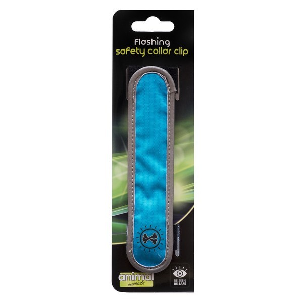 Animal Instincts Flashing Safety Collar Clip