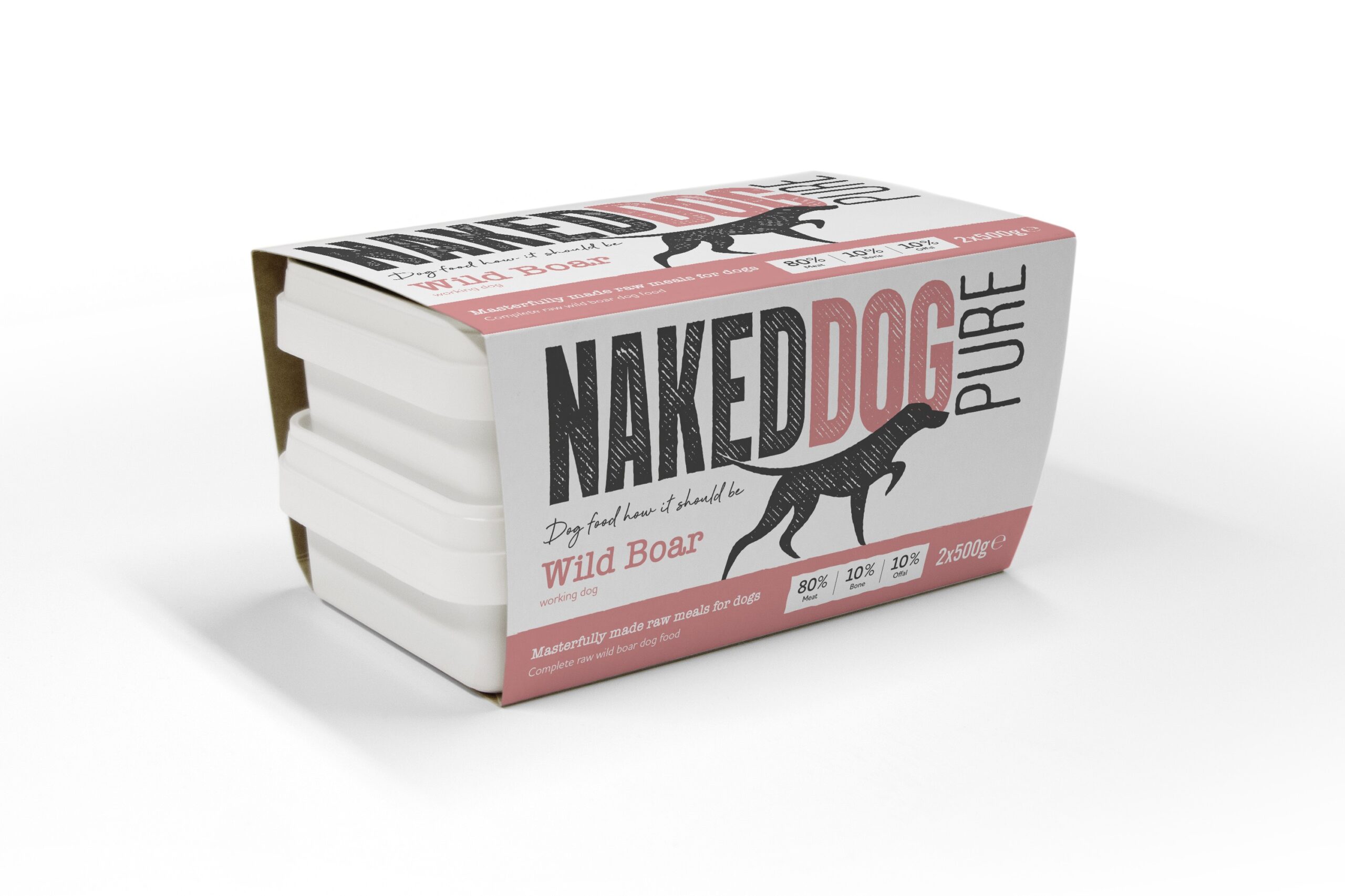 Naked Dog Pure Wild Boar 2X500G