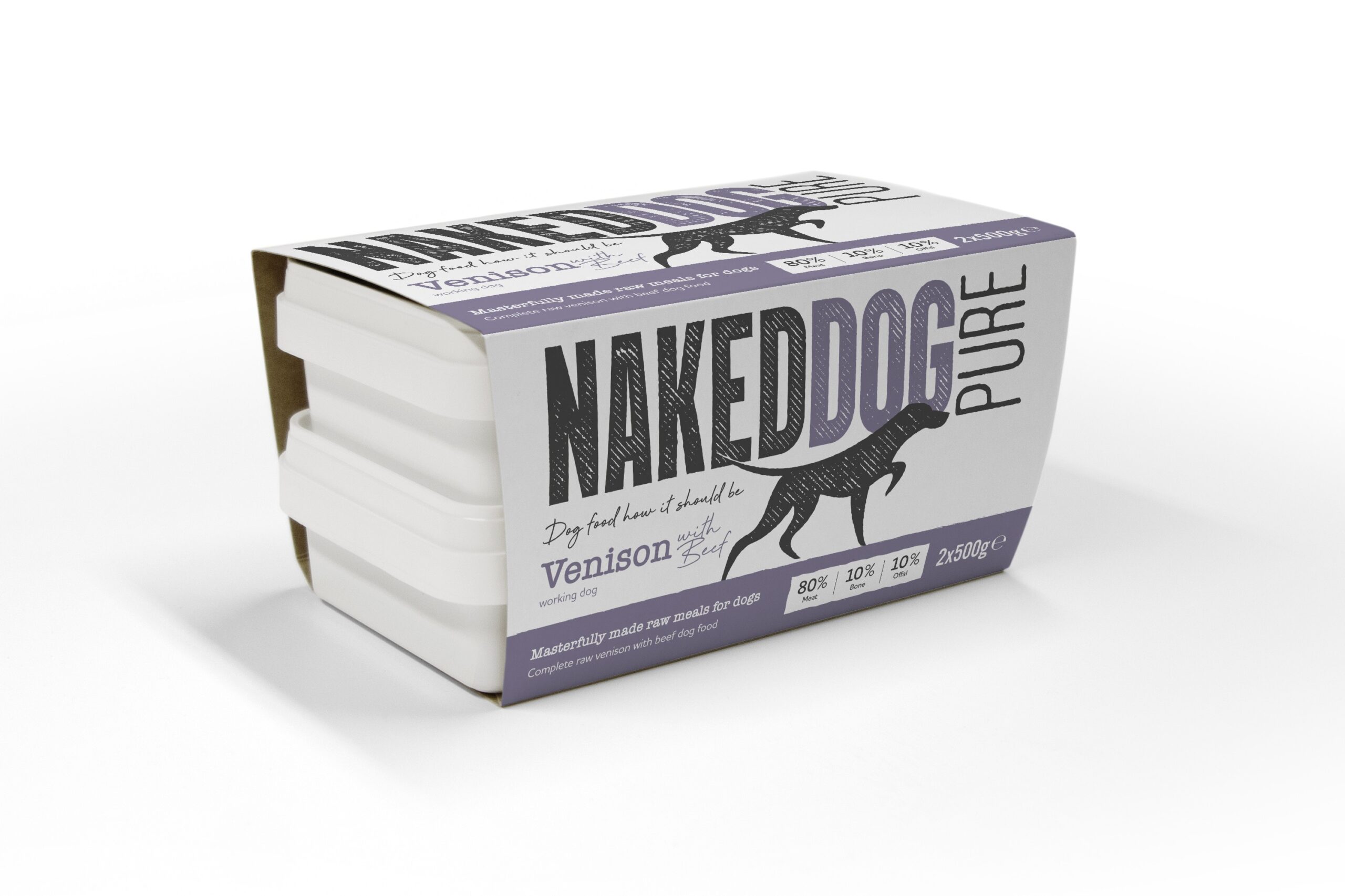 Naked Dog Pure Venison 2X500G