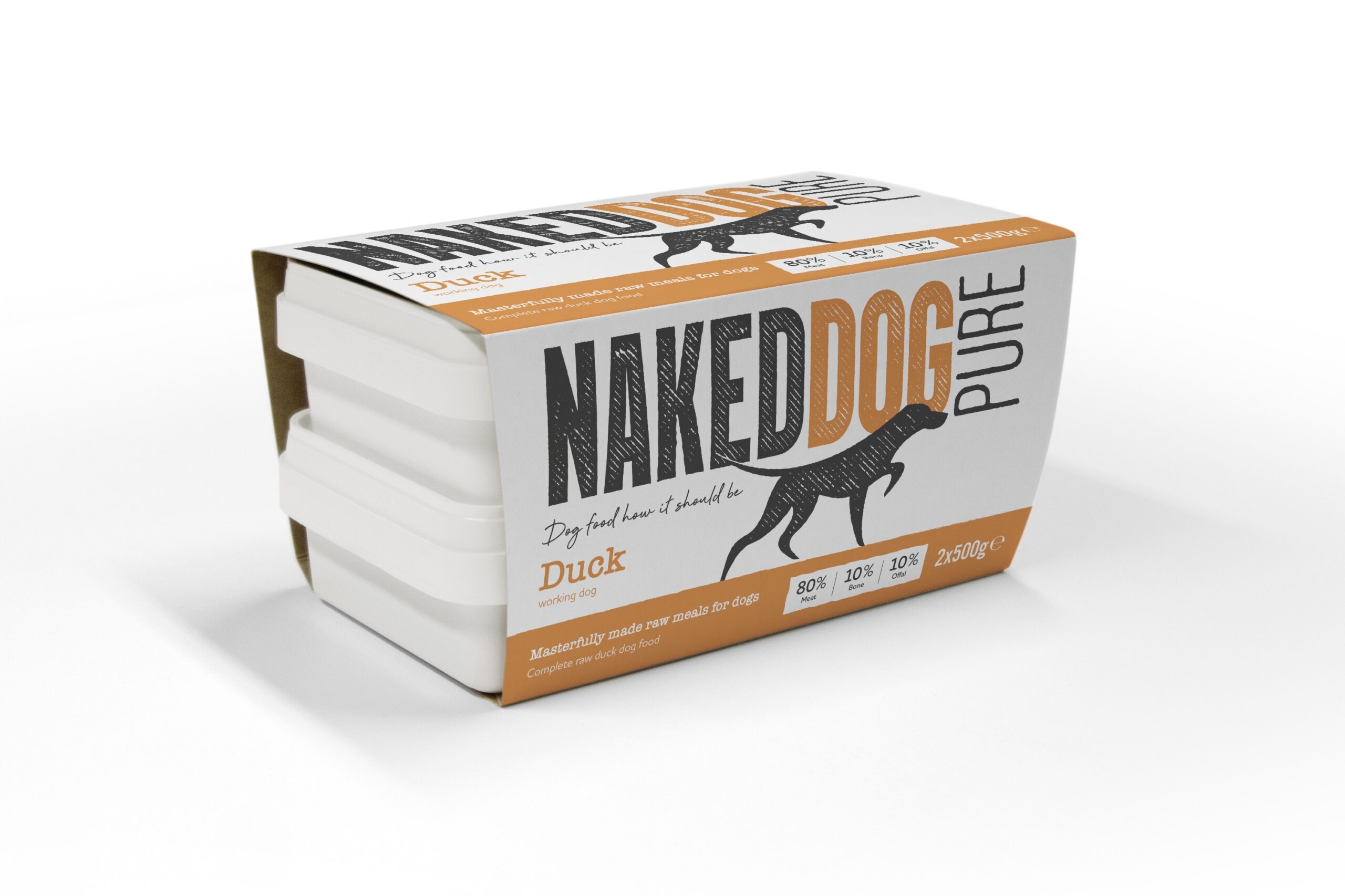 Naked Dog Pure Duck 2X500G