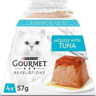 Gourmet Revelations Mousse Tuna 4x57g
