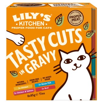 Lilys Tasty Cuts Gravy 8X85G