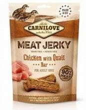 Carnilove Meat Jerky Chicken & Quail 100G