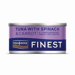 F4D Tuna With Carrot & Spinach 85G