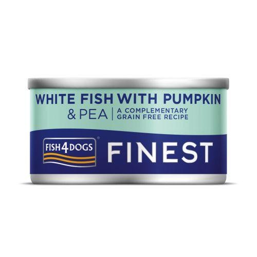 Fish 4 Dogs White Fish With Pumpkin & Pea 85G
