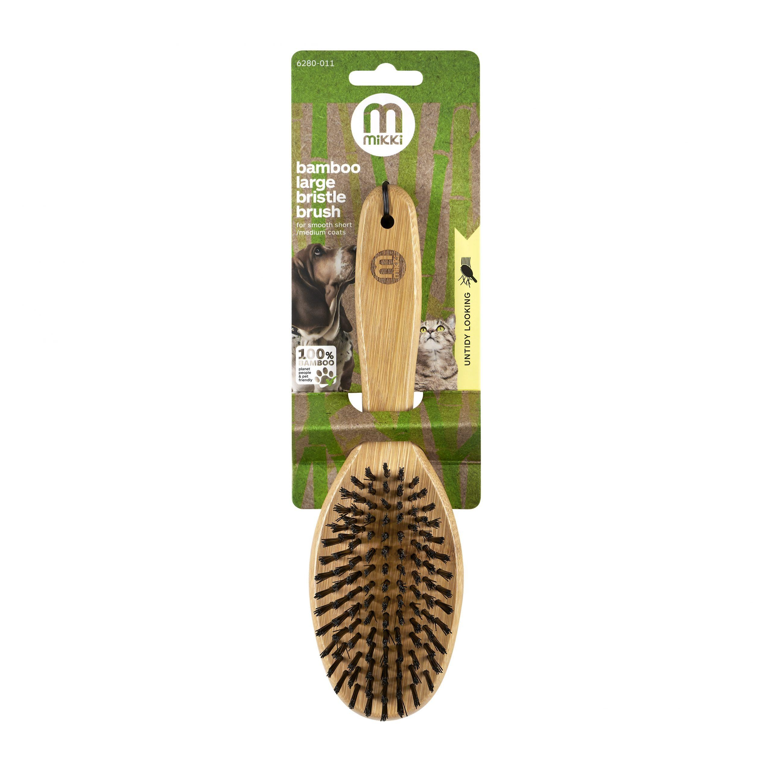 Bamboo Bristle Brush Large