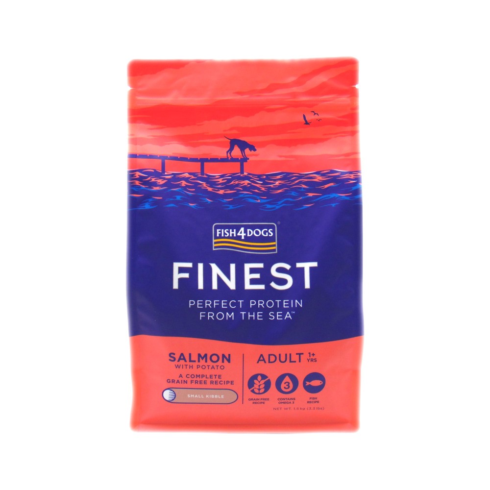 F4D Adult Salmon Potato Sml 1.5Kg