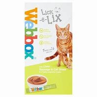 Lick E Lix, Cream - Liver With Cat Grass