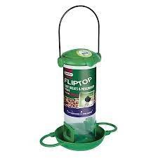 Gardman Flip Top Suet And Mealworm Feeder 20cm