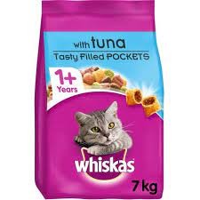 Whiskas 1+ Cat Complete Dry Tuna 7Kg