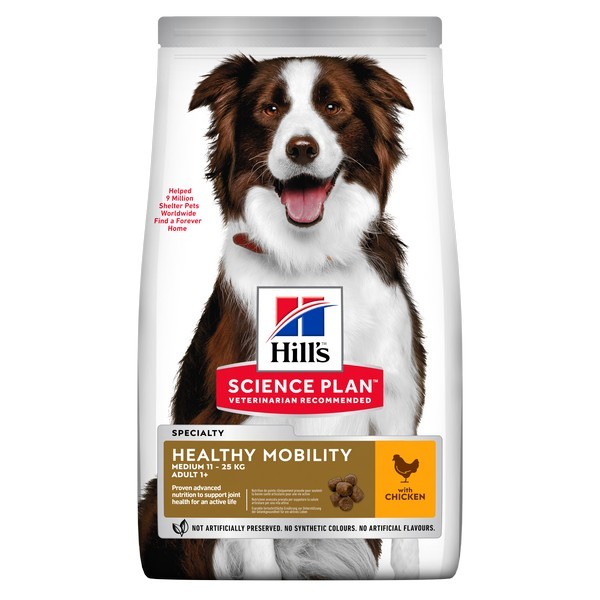 Hill's Science Plan Dog Mobility Medium Dry Chicken 2.5Kg