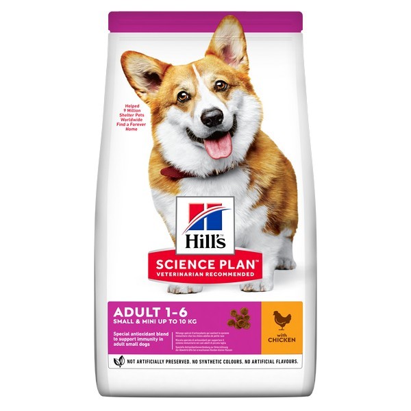 Hill's Science Plan Dog Small & Mini Dry Chicken 6Kg