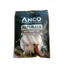 Anco Naturals Hairy Rabbit Feet 100G