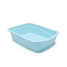 Great&Small Litter Tray Sky Blue Cat Litter Accessory Large
