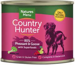Natures Menu Country Hunter Dog Food Can Pheasant & Goose 600G