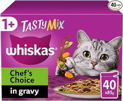 Whiskas 1+ Chefs Choice 40Pk