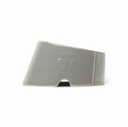 Classic Slanted Pet Bowl - 18Cm Grey