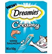 Dreamies Creamy Cat Treats Salmon 40G