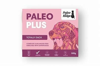 Paleo Ridge Paleo Plus Totally Duck 500G