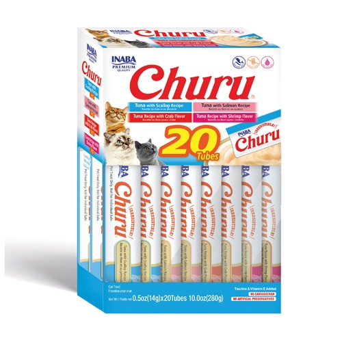 Churu 20P Box Tuna Seafood Variety